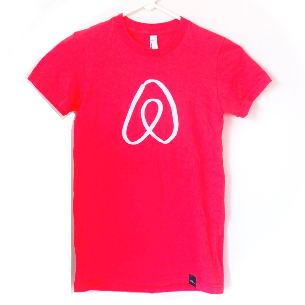 Airbnb Pink Graphic Tee
